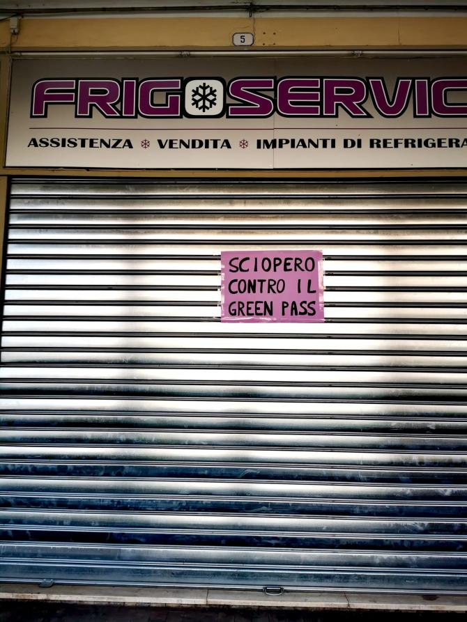 sciopero green pass