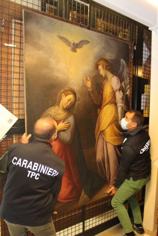L'Annunciazione del Moncalvo