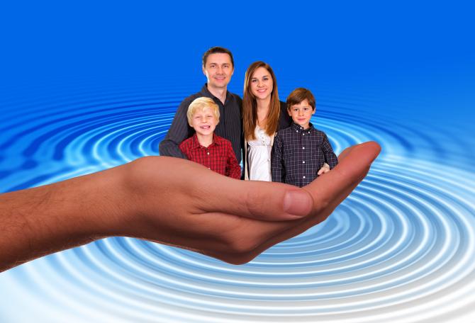 Famiglia protezione