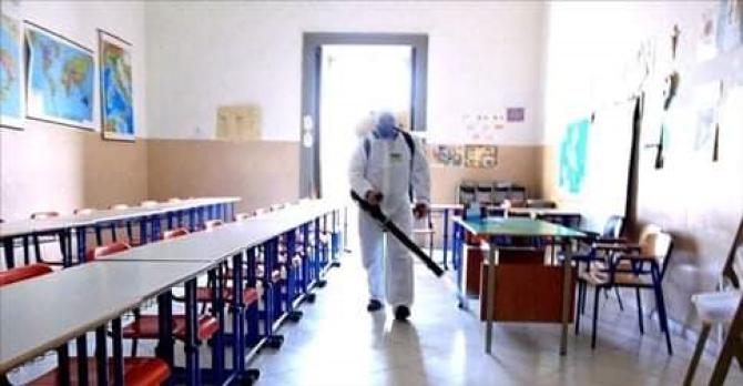 sanificazione scuole