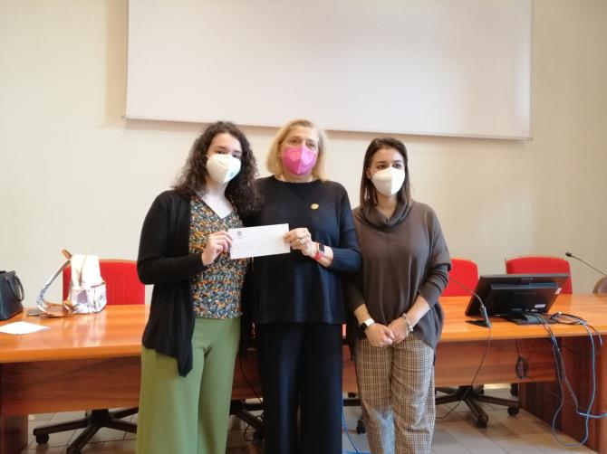 Beatrice Coppola premiata per la miglior tesi in ambito scientifico
