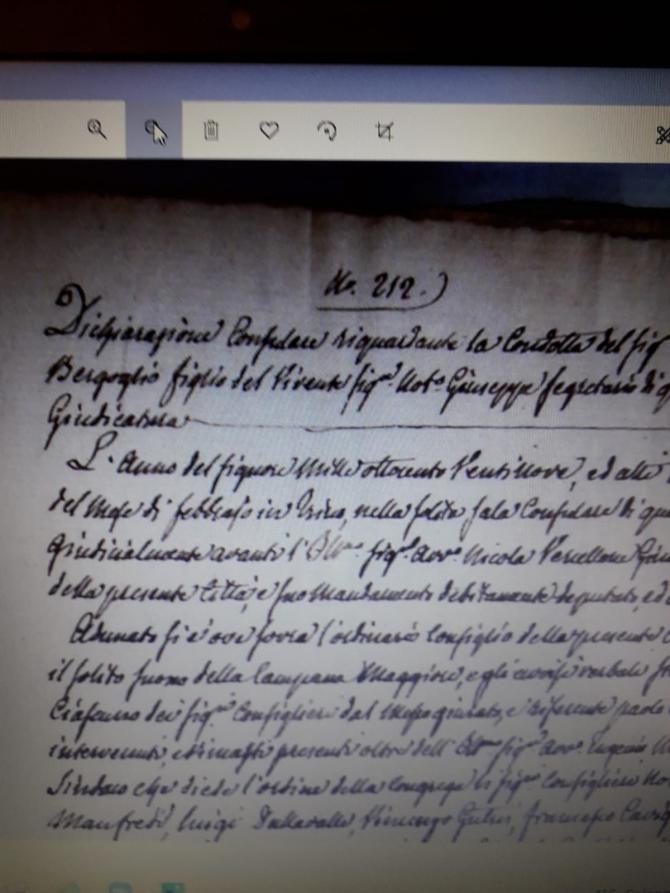 Trino documento Bergoglio