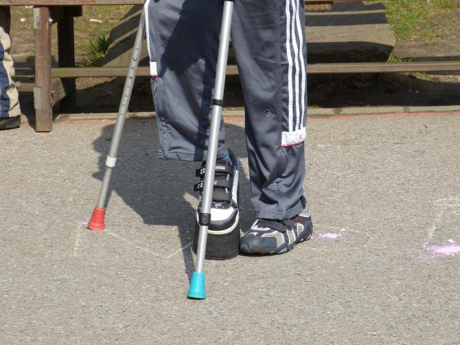 Bambino disabile