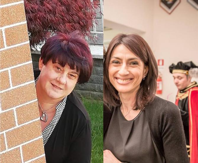 Susanna Giobellina ed Erika Perin