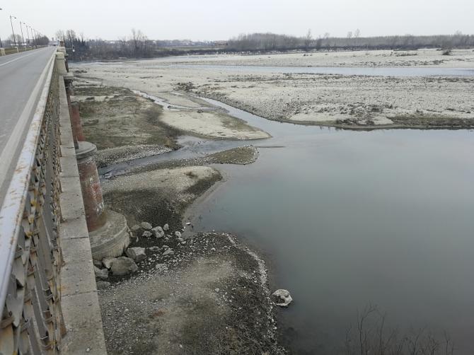 Siccità, la magra invernale di Po più grave degli ultimi 30 anni    