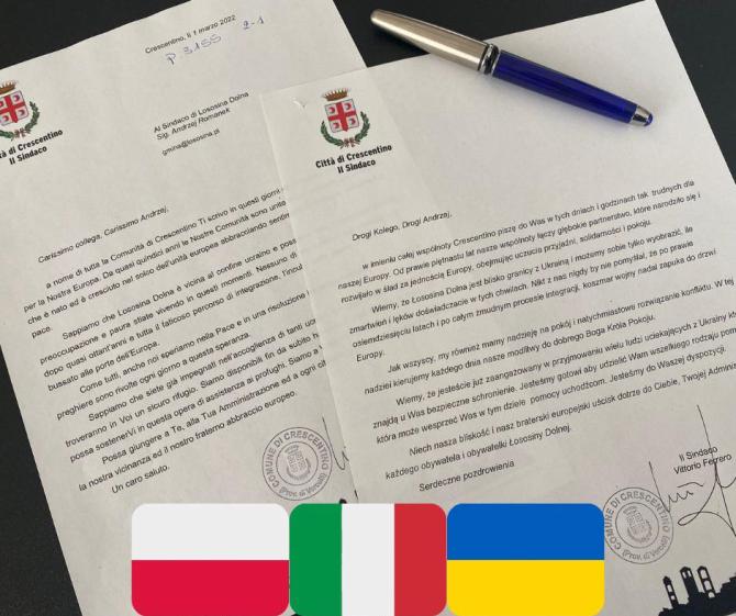 Crescentino lettera
