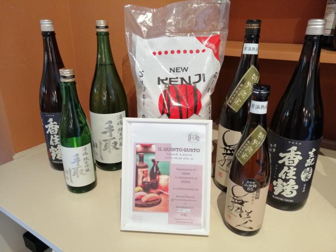 Alla scoperta del "Quinto Gusto" con sushi e Tedorigawa