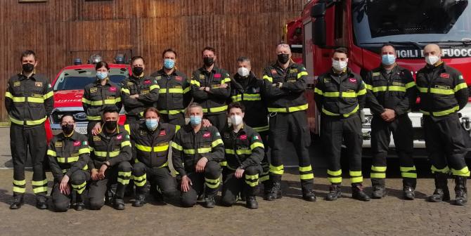 Vigili del fuoco Vercelli