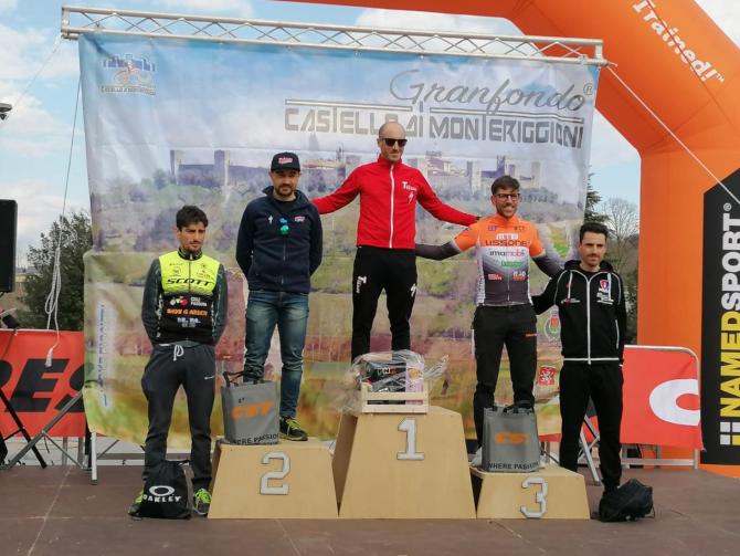 Tonello terzo alla Granfondo Castello di Monteriggioni