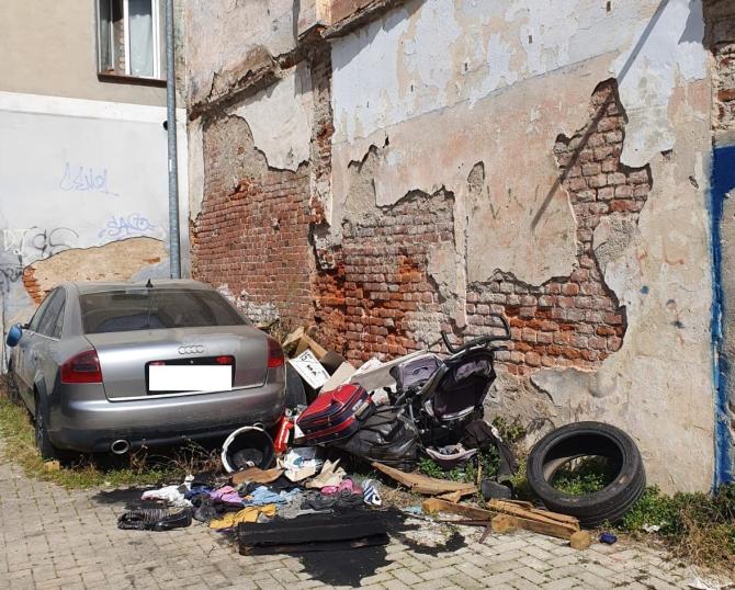 Vicolo dietro Inail Vercelli