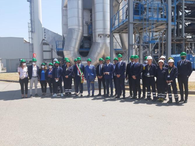 Cirio visita Eni Versalis