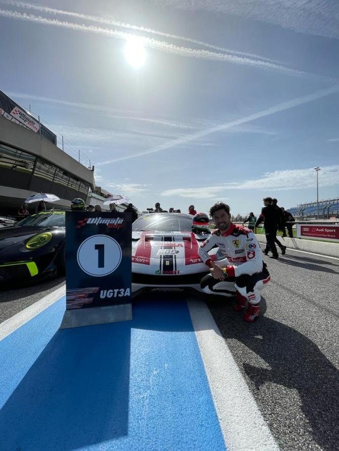 Luca Demarchi di scena sul circuito di Navarra 