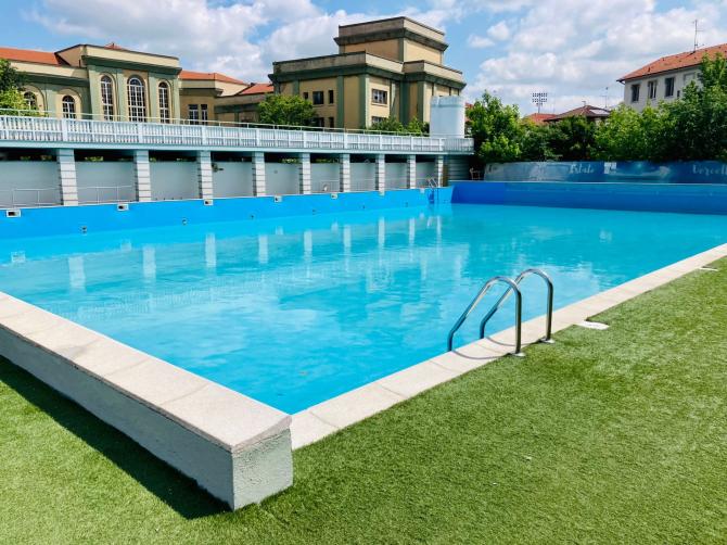 La piscina Ex Enal di Vercelli