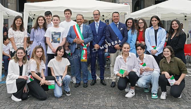 Vercelli: i giovani protagonisti della Festa della Repubblica
