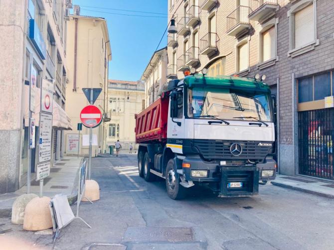 Lavori pavimentazione