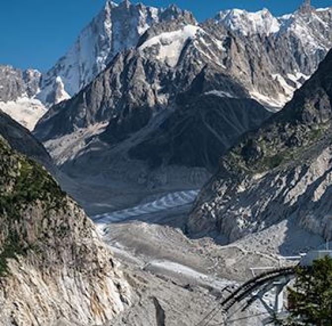 Bacino della Mer de Glace