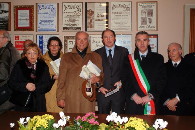 Piero Angela a Olcenengo il 9 gennaio 2005