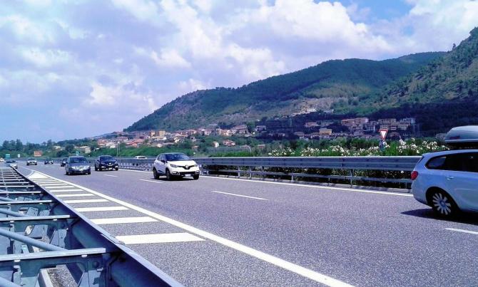Autostrada traffico