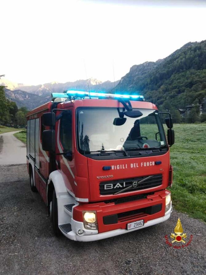 vigili del fuoco Varallo