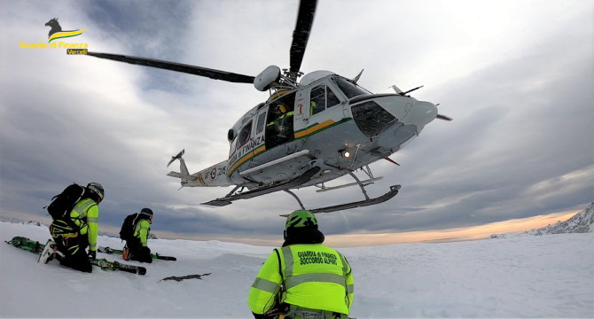 Soccorso alpino Guardia di finanza