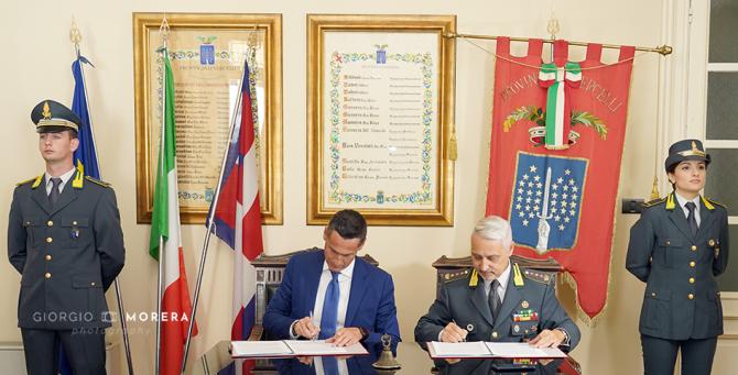 Protocollo Provincia e Guardia di finanza