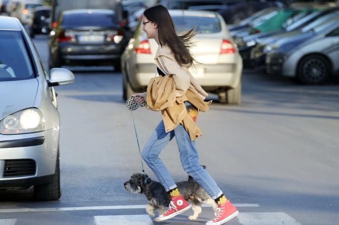 Ragazza con cane