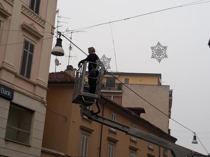 Installazione natalizia