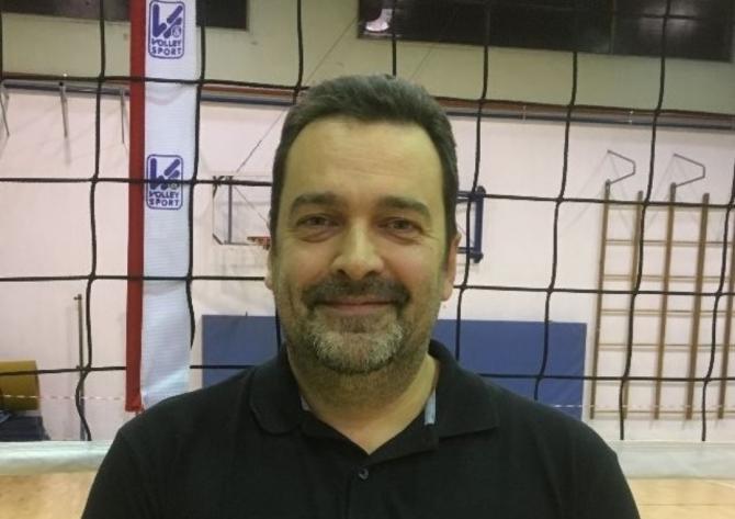 Multimed Volley Vercelli head coach Cristiano Giribuola