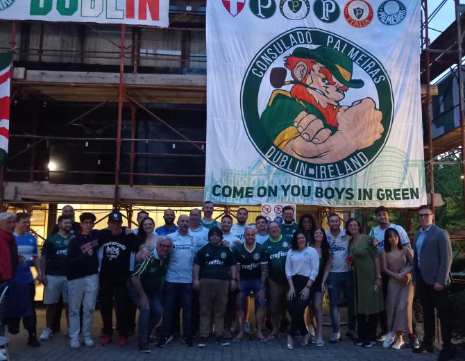 La delegazione del Palmeiras ospite al Modo Hotel