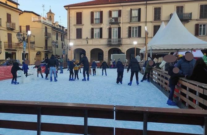 Trino pista pattinaggio