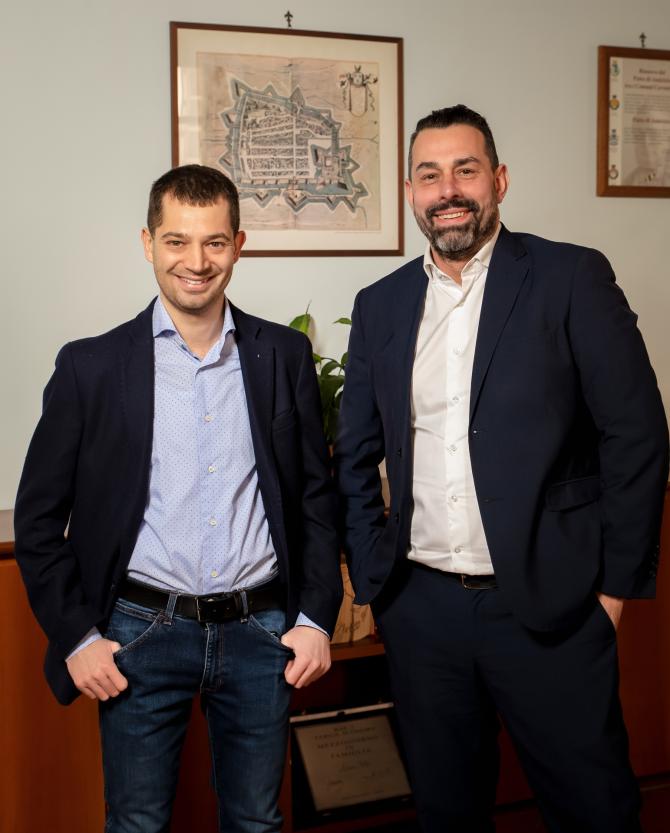 Trino Alberto Mocca e Roberto Gualino