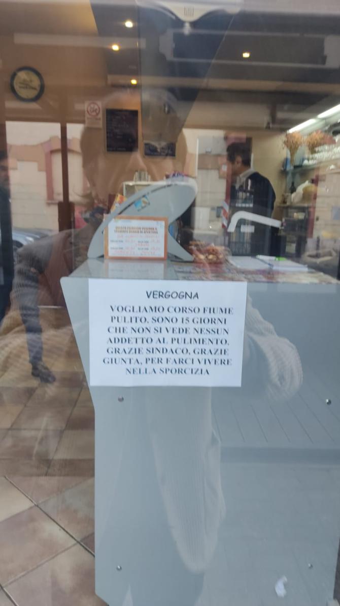 protesta corso Fiume