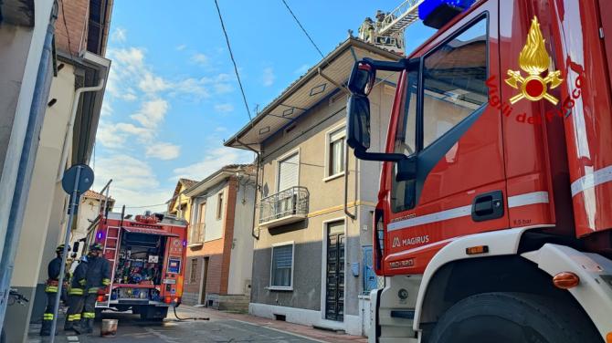 Incendio Cigliano