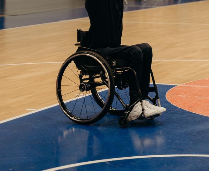 Basket in carrozzina