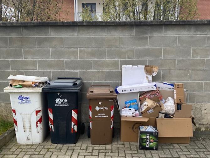 Rifiuti non ritirati