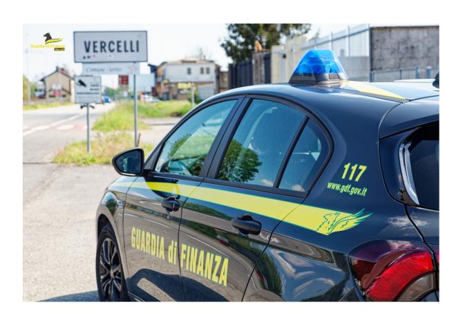 Guardia di finanza Vercelli