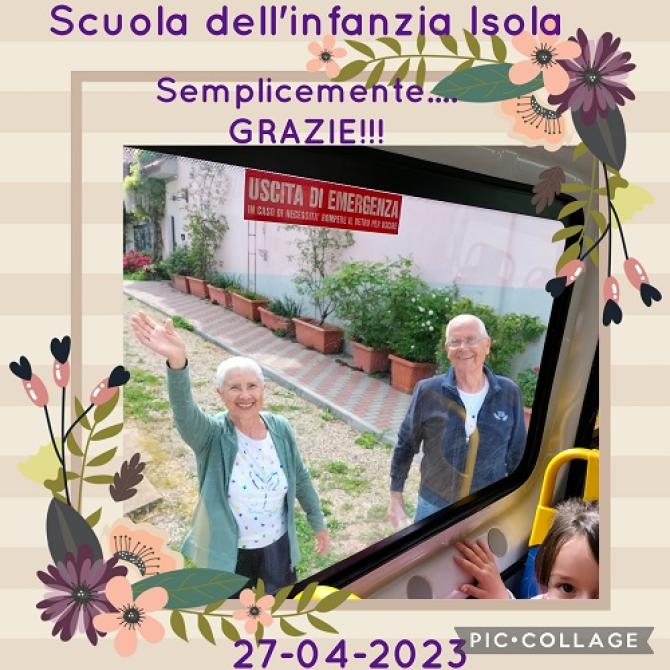 Nonni lettori scuola Isola