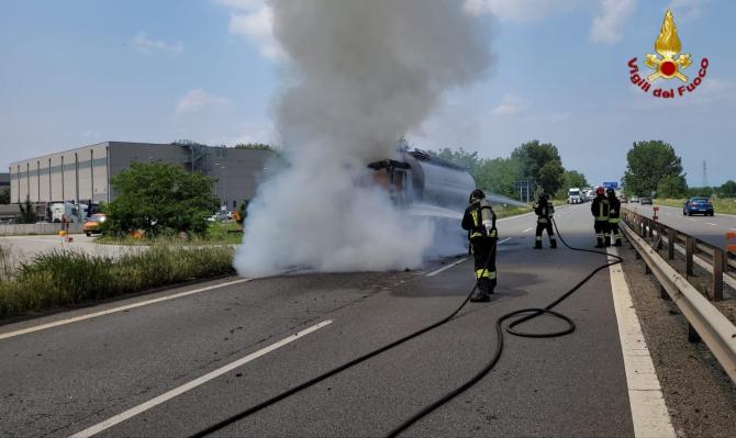 Vigili del fuoco tangenziale est