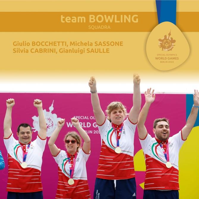 Special Olympics bowling