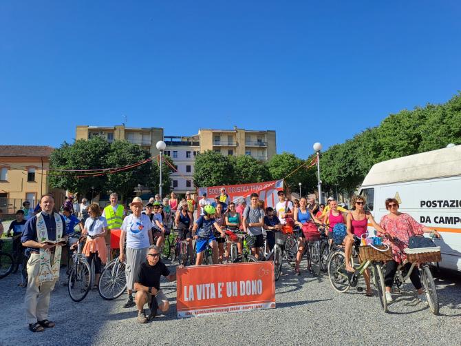 Pedalando insieme Trino