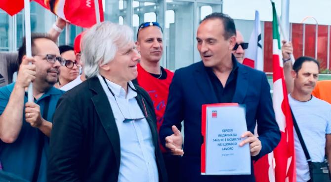 Cgil, Airaudo incontro con Cirio