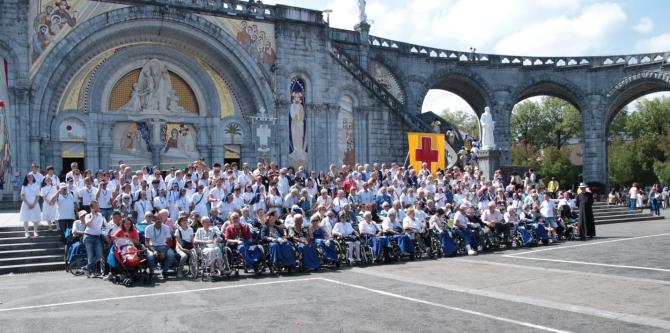 Oftal Vercelli: le immagini del pellegrinaggio a Lourdes