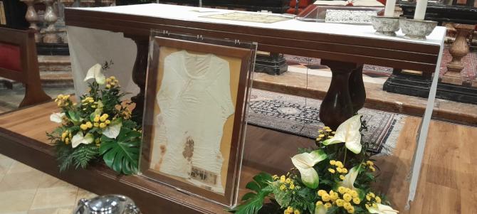 A Vercelli la maglia di Papa Giovanni Paolo II