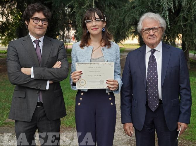 Vercelli: consegnata la borsa di studio intitolata a Orsolina Canavero