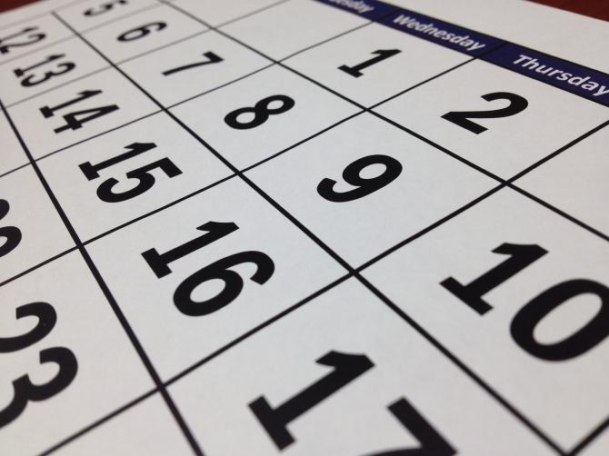 Calendario appuntamenti