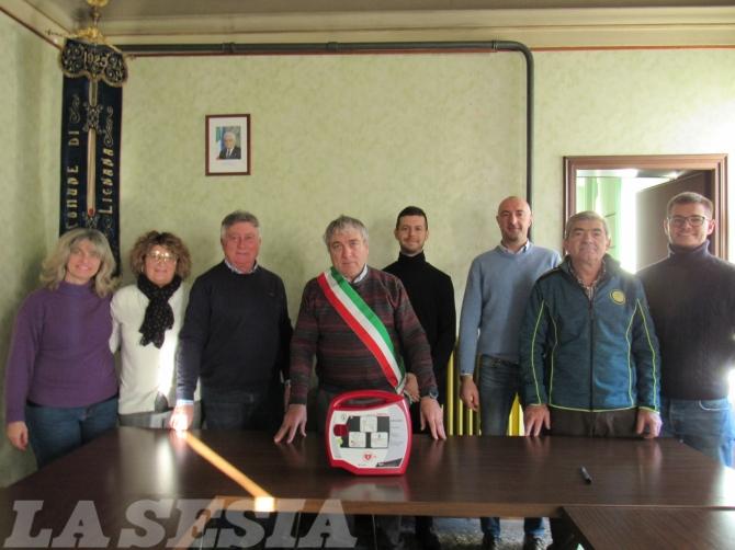 Lignana defibrillatore