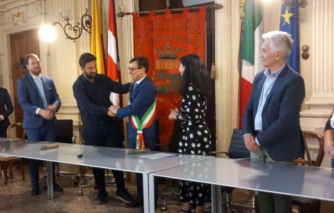 Casale: passaggio di consegne tra Federico Riboldi ed Emanuele Capra