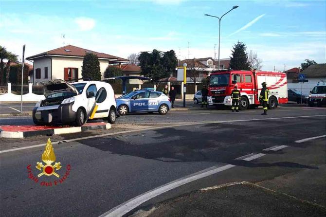 Incidente a Caresanablot 30 gennaio 2024