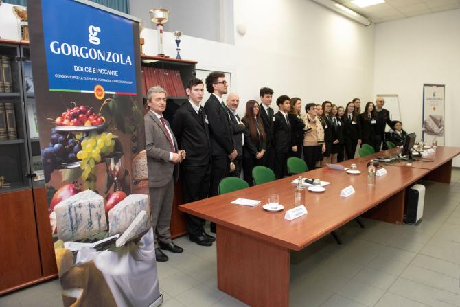 Novara: il Consorzio Gorgonzola Dop incontra gli studenti del Ravizza