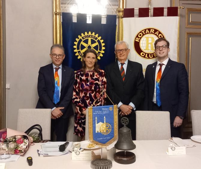 Rotary Sant'Andrea: uno spaccato inedito di Vercelli con l'architetto Corradino